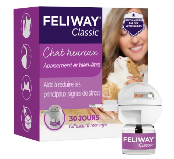 FELIWAY Classic : Le Diffuseur Électrique Pour Réduire le Stress des Chats