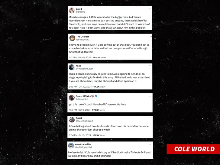 J. Cole fait sensation avec "Port Antonio" et aborde les tensions entre Drake et Kendrick Lamar