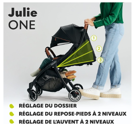 LIONELO Julie One : La Meilleure Poussette Canne Ultra Compacte pour Voyager avec Bébé ?