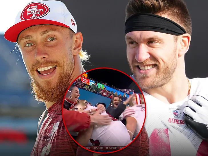 George Kittle et Kyle Juszczyk : Célébration Touchante avec leurs Épouses