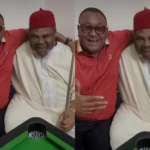 Jide Kosoko Retrouve la Légende Pete Edochie Après 12 Ans