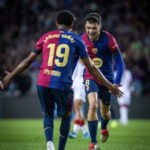 FC Barcelone écrase Séville (5-1) et Idumbo marque son premier but professionnel