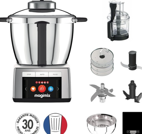 Magimix Cook Expert Chrome 18900 : Le Robot Cuiseur Multifonction Haut de Gamme