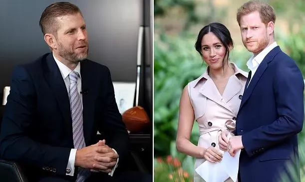  Eric Trump : « Personne en Amérique ne se soucie de Harry ou de sa femme Meghan »