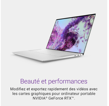 Fiche Produit Revue : Dell XPS 16 9640 Ordinateur Portable 16.3" OLED UHD+ Tactile, Édition Intel Evo