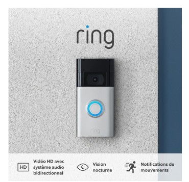 Ring Video Doorbell (2e Génération) : La Sonnette Connectée HD Qui Transforme Votre Sécurité à Domicile