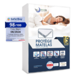 Optez pour la Protection et le Confort avec le Protège-Matelas Imperméable Dreamzie 160x200 cm