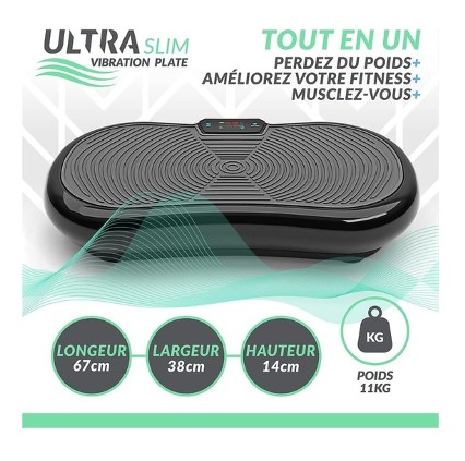 Bluefin Fitness Plaque Vibrante : Votre Allié pour un Corps Tonifié