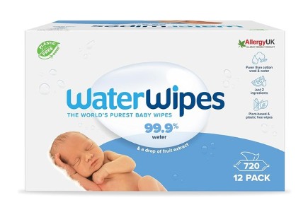  WaterWipes Lingettes Bébés Originales : Douceur et Pureté pour la Peau Délicate