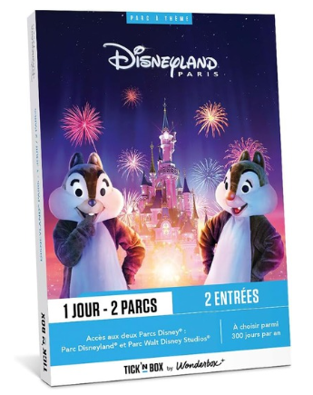 Offrez une Journée Magique à Disneyland Paris avec le Coffret Cadeau Tick&Box !