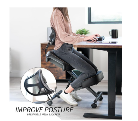 Fauteuil Ergonomique à Genoux VIVO DRAGONN DN-CH : Confort et Posture Améliorée pour Votre Bureau