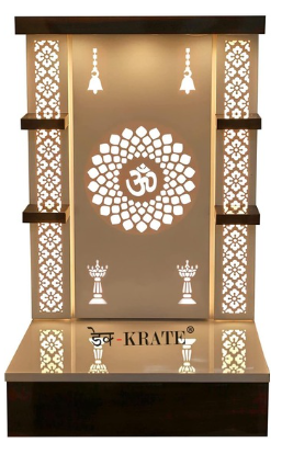 Deckrate Temple en Bois avec Lumière LED : Élégance et Spiritualité pour Votre Espace