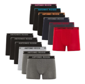Le Confort au Quotidien : Découvrez les Boxers ANTONIO ROSSI – Lot de 12