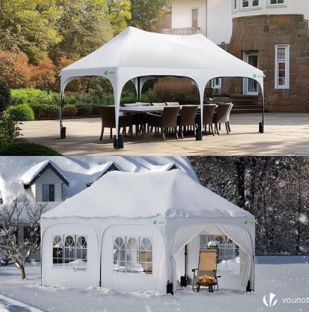 Tonnelle VOUNOT 3x6m : La Solution Idéale pour des Événements Extérieurs Inoubliables