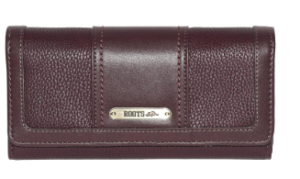 Roots Portefeuille classique en cuir véritable avec protection RFID – Élégance et sécurité pour les femmes modernes