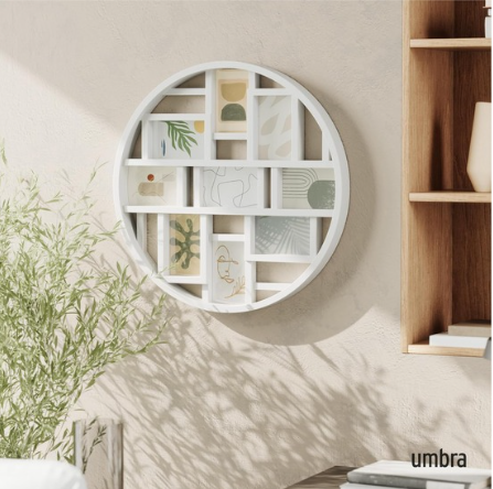 À moins de 110 $, ce cadre photo Umbra Luna transforme vos murs en galerie d'art avec 5 488 avis élogieux