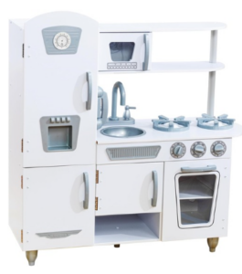 KidKraft 53208 - Cuisine Vintage Blanche : une touche rétro pour les petits chefs