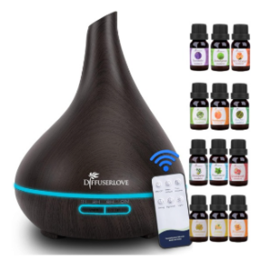 Découvrez le Diffuseur d'huiles essentielles Diffuserlove de 500 ml pour un air pur et agréable !