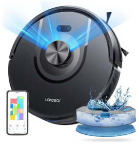 Aspirateur Robot avec Cartographie Laser 2024 : Laresar Mars01, Puissance et Précision pour un Nettoyage Impeccable