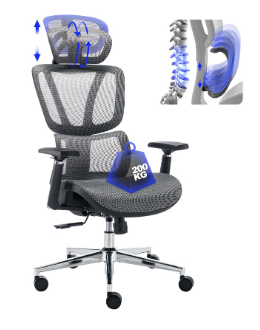 Chaise de Bureau Ergonomique pour Dos Sensible : Notre Sélection du Top 5 en 2024 !