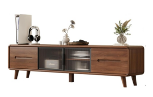 Meuble TV en bois massif avec rangement : Notre sélection du top 5