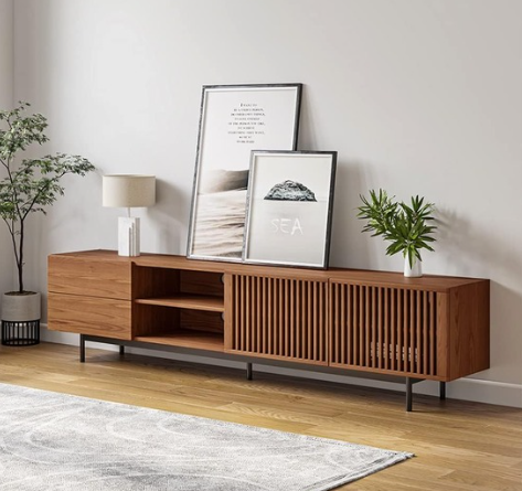 Meuble TV en bois massif avec rangement : Notre sélection du top 5