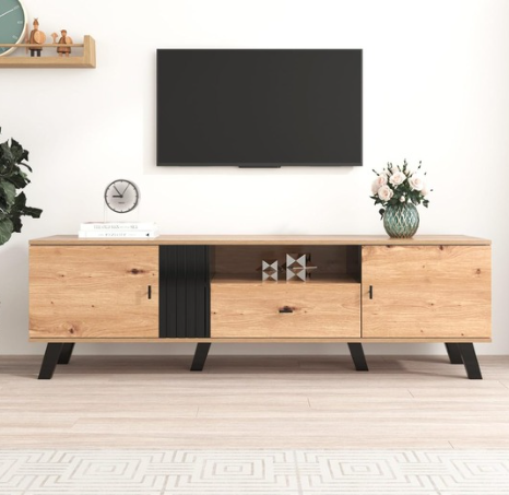 Meuble TV en bois massif avec rangement : Notre sélection du top 5