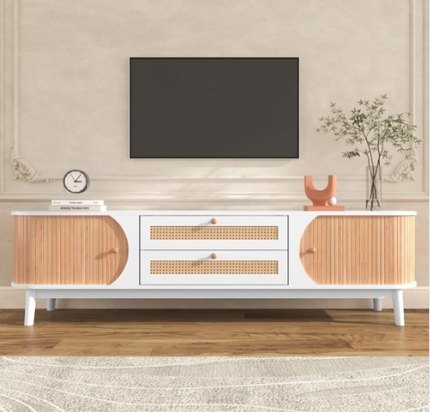 Meuble TV en bois massif avec rangement : Notre sélection du top 5