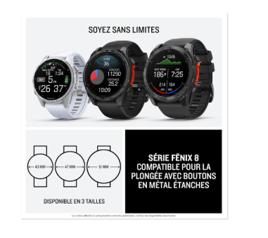 Garmin Fenix 8 : la montre sportive d'exception à prix réduit sur Amazon