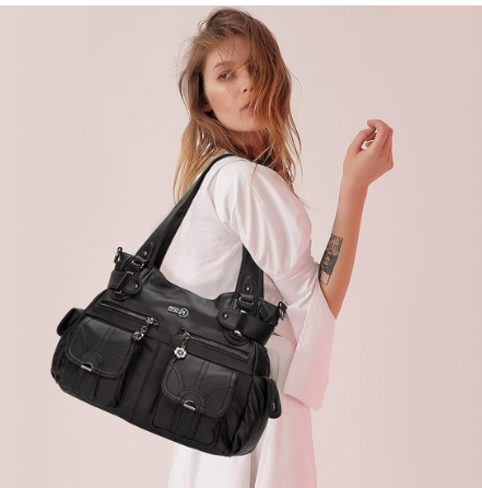 KL928 Sacs à Main Femmes PU Cuir Souple : L'élégance et la praticité réunies