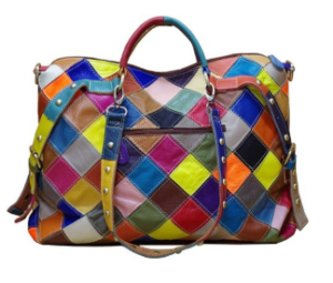 Voici la Meilleure Tendance en Cuir pour Femme en 2025 : Le Sac Segater Multicolore