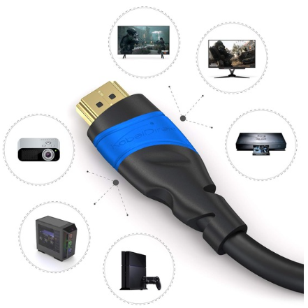 KabelDirekt : Câble HDMI 4K de 20 m pour une expérience audiovisuelle exceptionnelle à 53,99 €