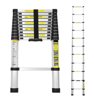 Échelle Télescopique Cecaylie 3,2 m : L’Outil Polyvalent et Sécurisé pour Vos Travaux à Domicile