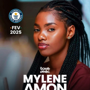 Mylène Amon : Une Artiste Ivoirienne en Quête d’un Record Guinness avec 150 Portraits en “Papy-art”