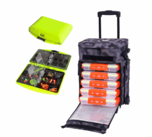 Boîte de rangement matériel pêche