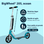 Trottinette adulte Hudora Big Wheel : L’élégance de la mobilité urbaine pour adultes actifs