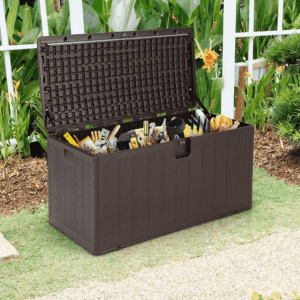 Coffres de rangement de jardin : Notre sélection du top 5 en 2025