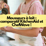 Mousseurs à lait : comparatif KitchenAid et ChefWave !