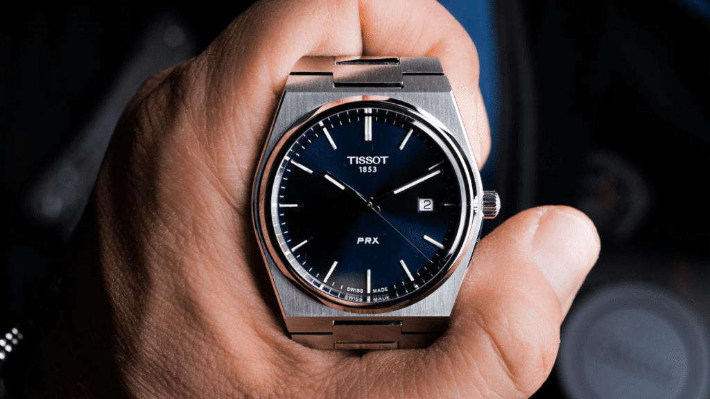 Tissot PRX Quartz 40mm – montre homme élégante suisse accessible 2026